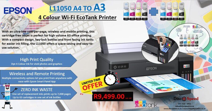 Epson A3+ Eco Tank Printer Epson A3+ Eco Tank Printer